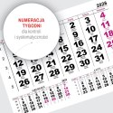 Kalendarz ścienny JEDNODZIELNY GÓRY A4 210mm x 295mm Press Press