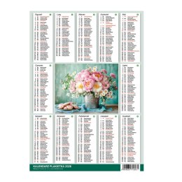 Kalendarz ścienny MIX 250mm x 353mm Press Press