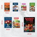 Kalendarz ścienny ZDZIERAK KUCHNIA POLSKA A6 Press Press
