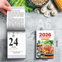 Kalendarz ścienny ZDZIERAK KUCHNIA POLSKA A6 Press Press