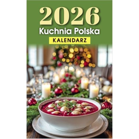 Kalendarz ścienny ZDZIERAK KUCHNIA POLSKA B7 Press Press