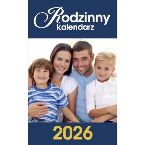 Kalendarz ścienny ZDZIERAK RODZINNYY B7 Press Press