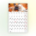 Kalendarz ścienny na lodówkę z magnesem 137mm x 210mm Press (MILUSIŃSCY) Press
