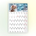 Kalendarz ścienny na lodówkę z magnesem 137mm x 210mm Press (MILUSIŃSCY) Press