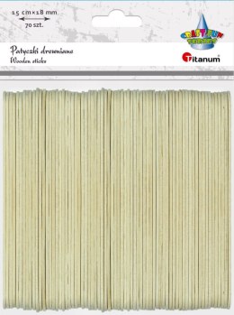 Ozdoba drewniana Craft-Fun Series patyczki Titanum (BG005) Titanum