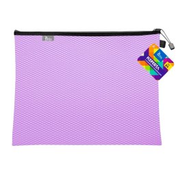 Teczka plastikowa na suwak fioletowa B4 z suwakiem 5903242105234 B4 fioletowy Tetis (BT607-F) Tetis