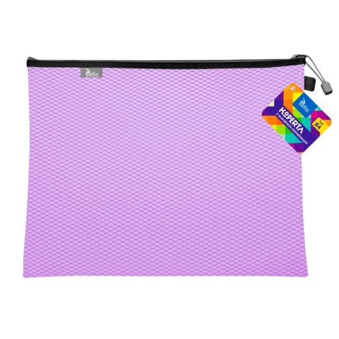 Teczka plastikowa na suwak fioletowa B4 z suwakiem 5903242105234 B4 fioletowy Tetis (BT607-F) Tetis