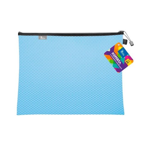 Teczka plastikowa na suwak niebieska A4 z suwakiem 5903242105128 A4 niebieski Tetis (BT605-N) Tetis