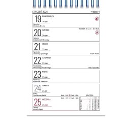 Kalendarz biurkowy Zodiak stojący 118mm x 193mm Wydawnictwo Telegraph Wydawnictwo Telegraph