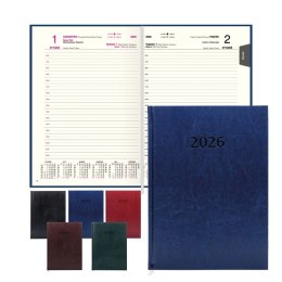 Kalendarz książkowy (terminarz) A4 Press (DZIENNY) Press