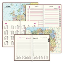 Kalendarz książkowy (terminarz) A4 Press (DZIENNY) Press