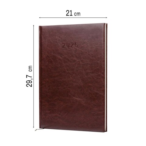 Kalendarz książkowy (terminarz) A4 Press (DZIENNY) Press