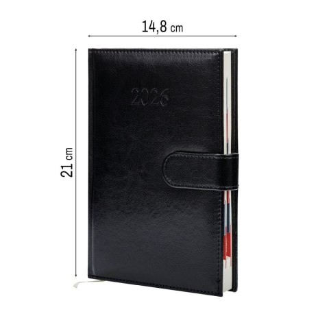 Kalendarz książkowy (terminarz) BUSINESS PREMIUM A5 Press (DZIENNY) Press