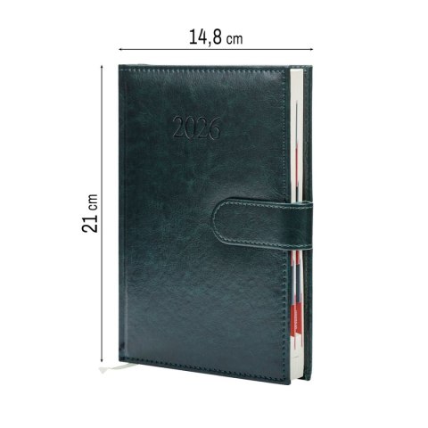 Kalendarz książkowy (terminarz) BUSINESS PREMIUM A5 Press (DZIENNY) Press