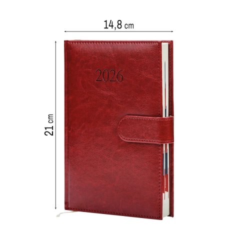 Kalendarz książkowy (terminarz) BUSINESS PREMIUM A5 Press (DZIENNY) Press