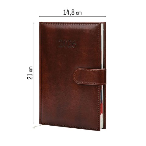 Kalendarz książkowy (terminarz) BUSINESS PREMIUM A5 Press (DZIENNY) Press