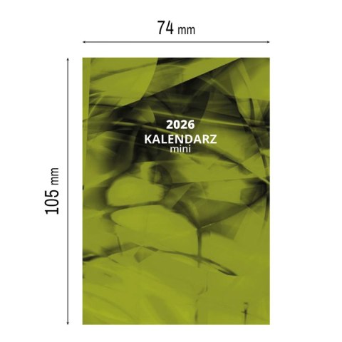 Kalendarz książkowy (terminarz) MINI A7 Press (5904830713251) Press