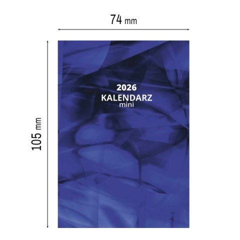 Kalendarz książkowy (terminarz) MINI A7 Press (5904830713251) Press