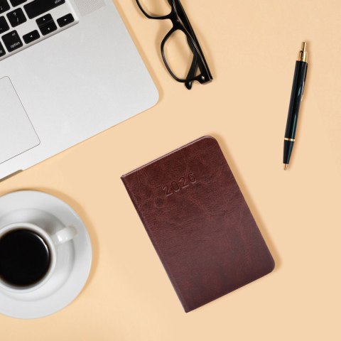 Kalendarz książkowy (terminarz) Premium Lux B7 Press (tygodniowy) Press