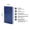 Kalendarz książkowy (terminarz) Premium Lux B7 Press (tygodniowy) Press