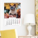Kalendarz ścienny 16 stron wieloplanszowy A3 Press (KOTY) Press