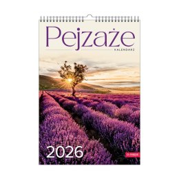 Kalendarz ścienny 16 stron wieloplanszowy A3 Press (PEJZAŻE) Press