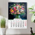 Kalendarz ścienny A4 BUKIETY A4 x 300mm Press (5904830713442) Press
