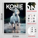 Kalendarz ścienny A4 KONIE A4 Press (5904830713398) Press