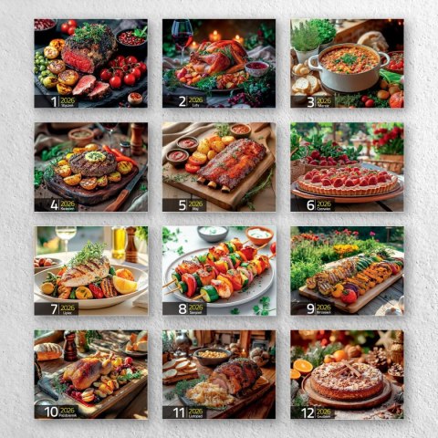 Kalendarz ścienny A4 KUCHNIA POLSKA A4 Press (5904830713428) Press