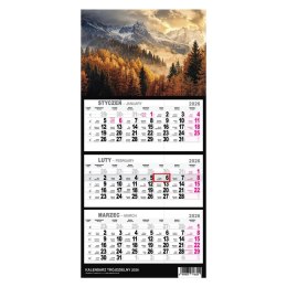Kalendarz ścienny GÓRY A5 250mm x 450mm Press Press