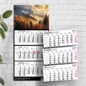 Kalendarz ścienny GÓRY A5 250mm x 450mm Press Press