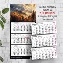 Kalendarz ścienny GÓRY A5 250mm x 450mm Press Press