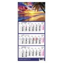 Kalendarz ścienny PLAŻA A4 210mm x 450mm Press Press