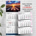 Kalendarz ścienny PREMIUM trójdzielny A4 Press (DROGA) Press