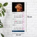 Kalendarz ścienny PREMIUM trójdzielny A4 Press (PIES) Press