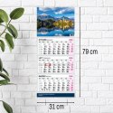 Kalendarz ścienny PREMIUM trójdzielny A4 Press (WIDOK) Press