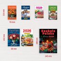 Kalendarz ścienny ZDZIERAK KULINARNY B7 Press Press