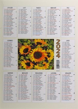 Kalendarz ścienny plakietka A4 250mm x 350mm Beskidy Beskidy