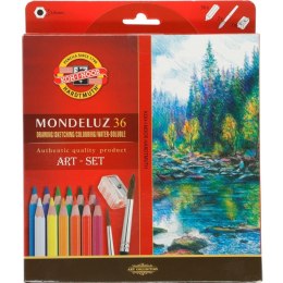 Kredki akwarelowe mondeluz 36 kol. Koh-I-Noor (3712) Koh-I-Noor