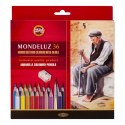 Kredki akwarelowe mondeluz 36 kol. Koh-I-Noor (3712) Koh-I-Noor