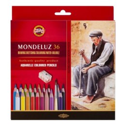 Kredki akwarelowe mondeluz 36 kol. Koh-I-Noor (3712) Koh-I-Noor