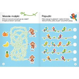 Książka dla dzieci Łamigłówki przedszkolaka z tygryskiem od 5 lat Aksjomat Aksjomat