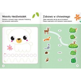 Książka dla dzieci Łamigłówki przedszkolaka z wiewiórką od 5 lat Aksjomat Aksjomat