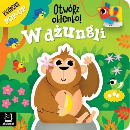 Książka dla dzieci Otwórz okienko! W dżungli. Aksjomat Aksjomat