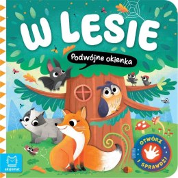 Książka dla dzieci W lesie. Otwórz i sprawdź! Aksjomat Aksjomat