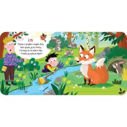 Książka dla dzieci Zwierzęta w lesie. Duże puzzle Aksjomat Aksjomat