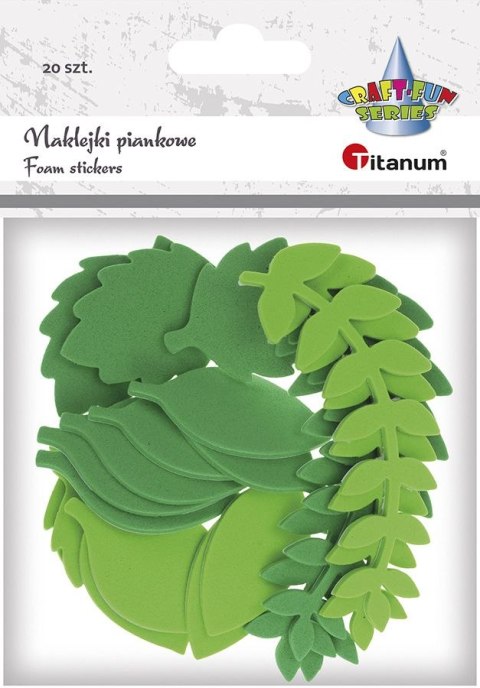 Naklejka (nalepka) Craft-Fun Series Liście Titanum (2324039) Titanum