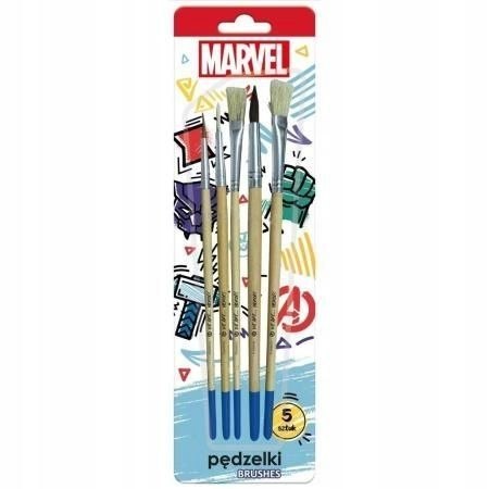 Pędzel Avengers z naturalnego włosia Rexus Rexus