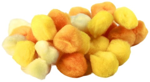 Pompony Craft-Fun Series żółte 30 szt Titanum (21004) Titanum