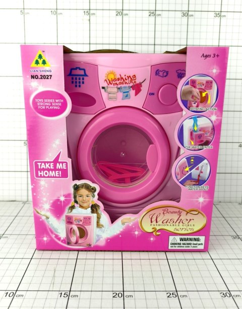 Pralka zabawkowa na baterie Dromader (130-357090) Dromader